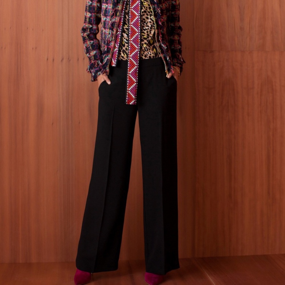Trina Turk Classic Black Trousers